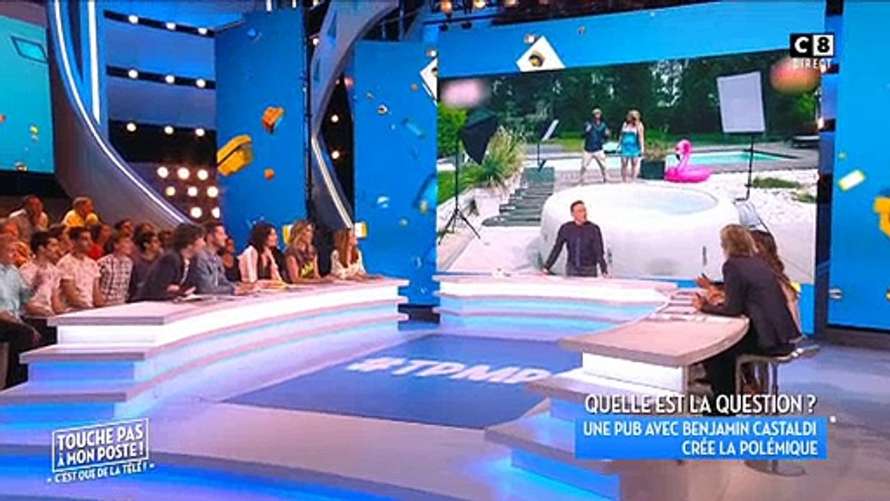 Benjamin Castaldi répond à la polémique de la pub Gifi