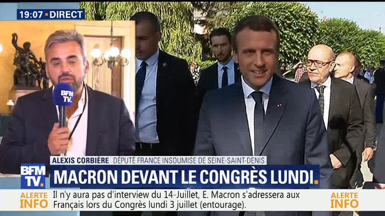 Quand Corbière disait que les députés LFI "iraient" au Congrès