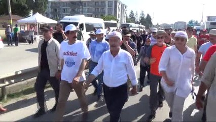 Kılıçdaroğlu, Adalet Yürüyüşü'nün 16'ncı Gününde İlk Molayı Verdi