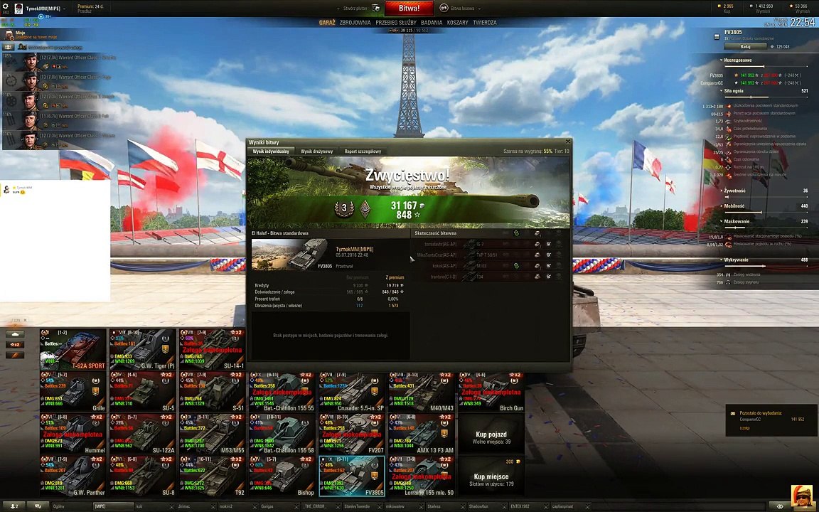 Live Stream #028 B - WOT on GTX 1070 2560x1600 max settings