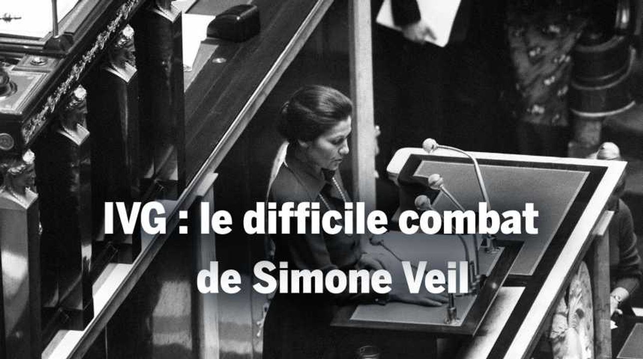Mort de Simone Veil  retour sur son combat pour l'IVG  Vidéo Dailymotion