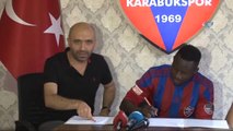 Karabükspor, Hamidou Traore ile 3 Yıllık Sözleşme İmzaladı