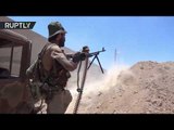 Rockets & ARs: Syrian govt army forces ISIS back from Raqqa