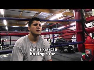 andy ruiz working out in oxnard pelos talks about baby EsNews Boxing