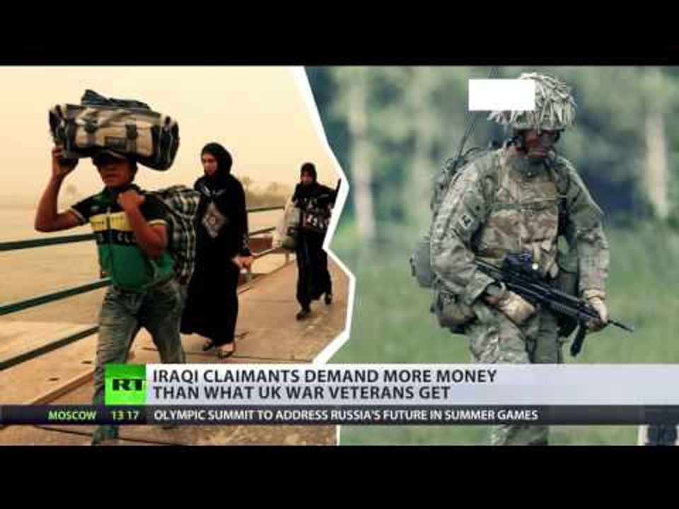 Two Iraqis sue British troops over detention during Iraq war