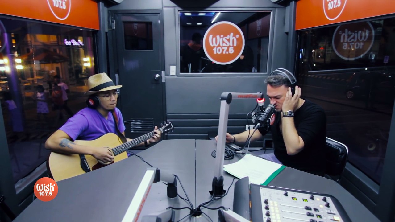 Basti Artadi performs  Darkness Calls  LIVE on Wish 107.5 Bus