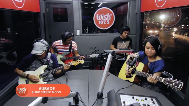Blind Stereo Moon performs Aubade LIVE on Wish 107.5 Bus