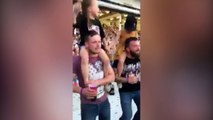 Two dads sing along to Little Mix concert with daughters