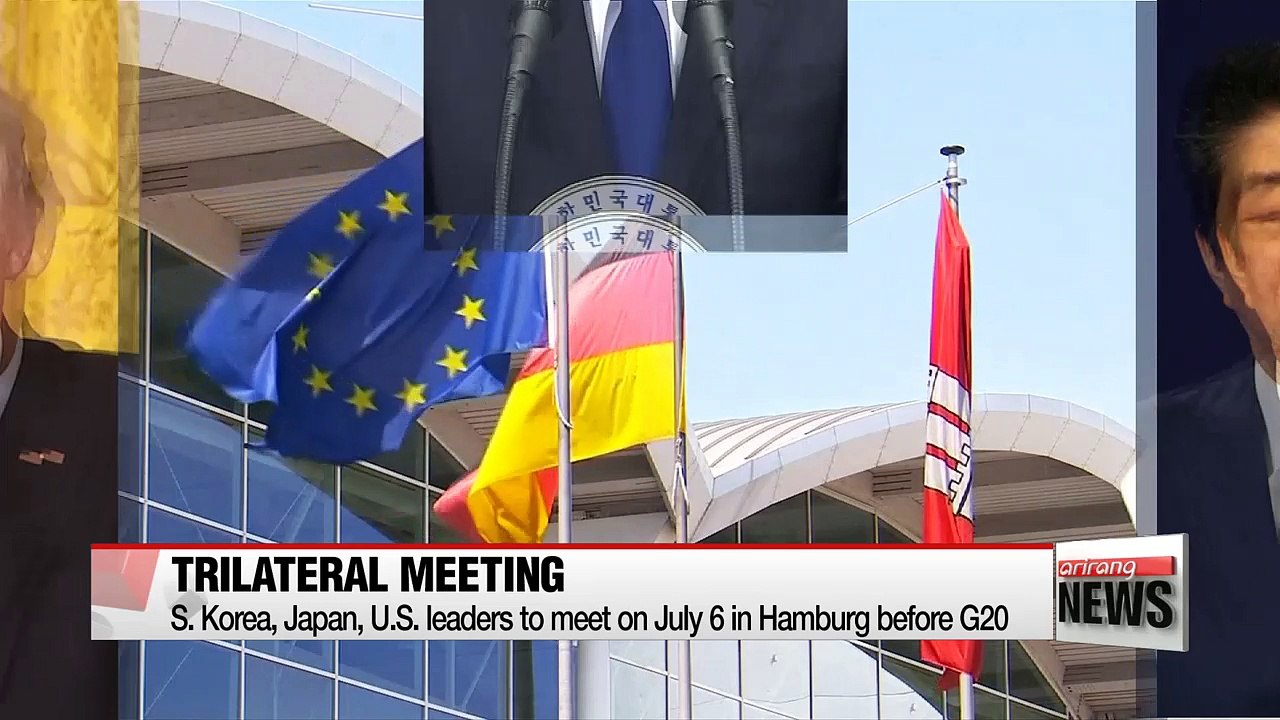 S. Korea, U.S., Japanese leaders to meet on sidelines of G20 summit