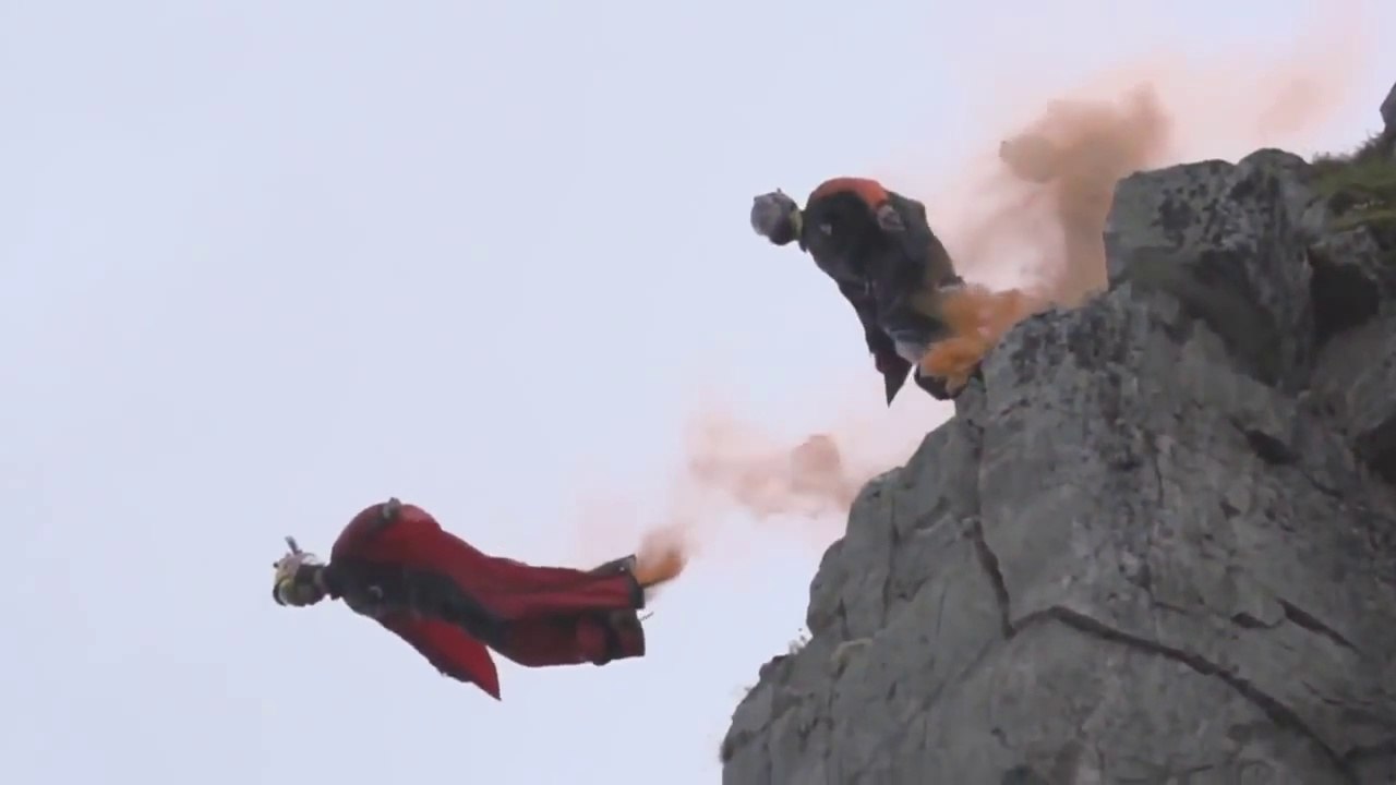 Wingsuit Flying Extreme proximity