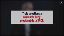 Economie. Trois questions à Guillaume Pepy, président de la SNCF