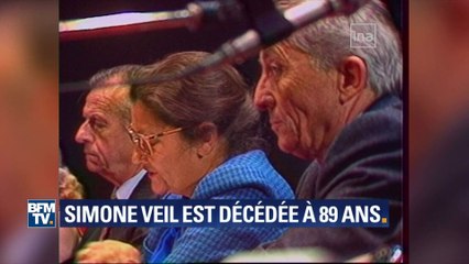 Valéry Giscard d'Estaing raconte pourquoi il avait choisi Simone Veil pour le ministère de la Santé