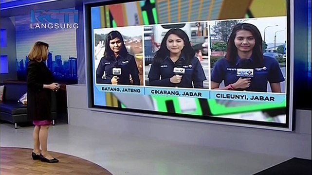 Arus Balik, Tol Kaligangsa Brebes Semakin Padat