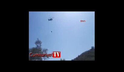 Kazdağları'nda kundaklama şüphesi yaratan orman yangını