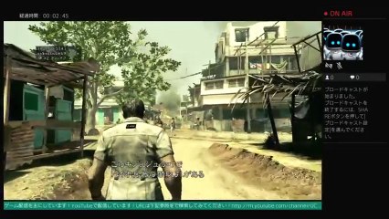 akiraのフレンドとバイオハザード5プレイ！！　生配信  LIVE FROM PlayStation 4 (117)