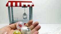 Dulces agarrar máquina sorpresa juguetes con Tratando de goles en la máquina de bolas de goma de ninja⭐️ laberinto Japón Mini juguetes