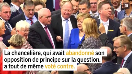 Allemagne : le parlement légalise le mariage gay