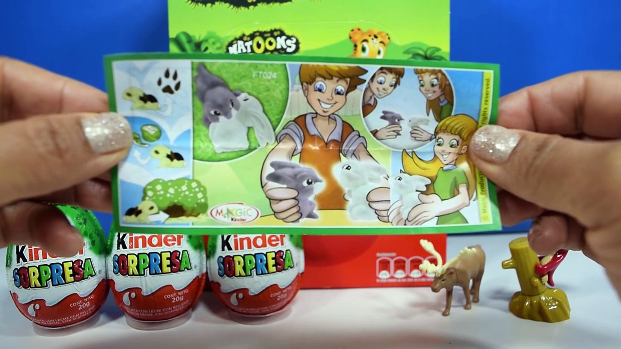 Et œufs surprise Kinder natoons enfant |