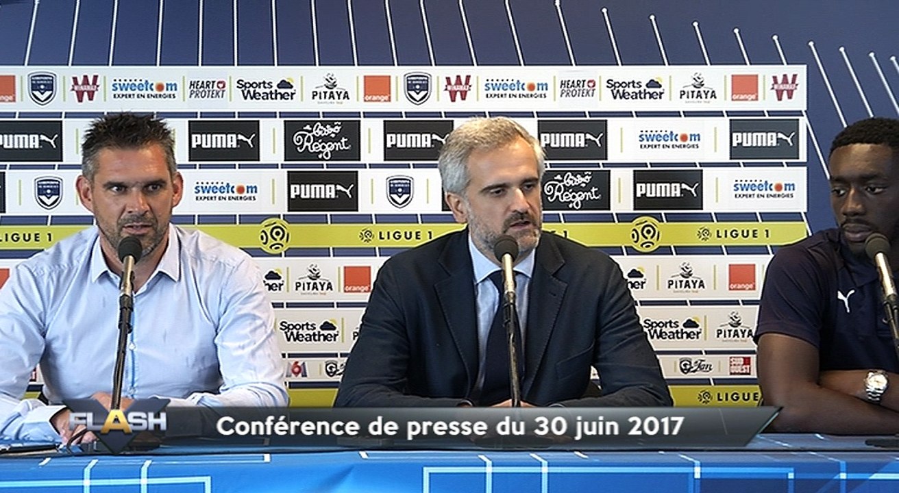 Conférence de presse du Vendredi 30 Juin 2017