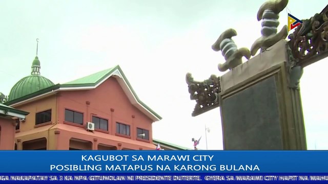 ATANGI ANG NEWS BREAK SA PTV DAVAO KARONG HAPON | Kagubot sa Marawi City, posibling matapus na karong bulana