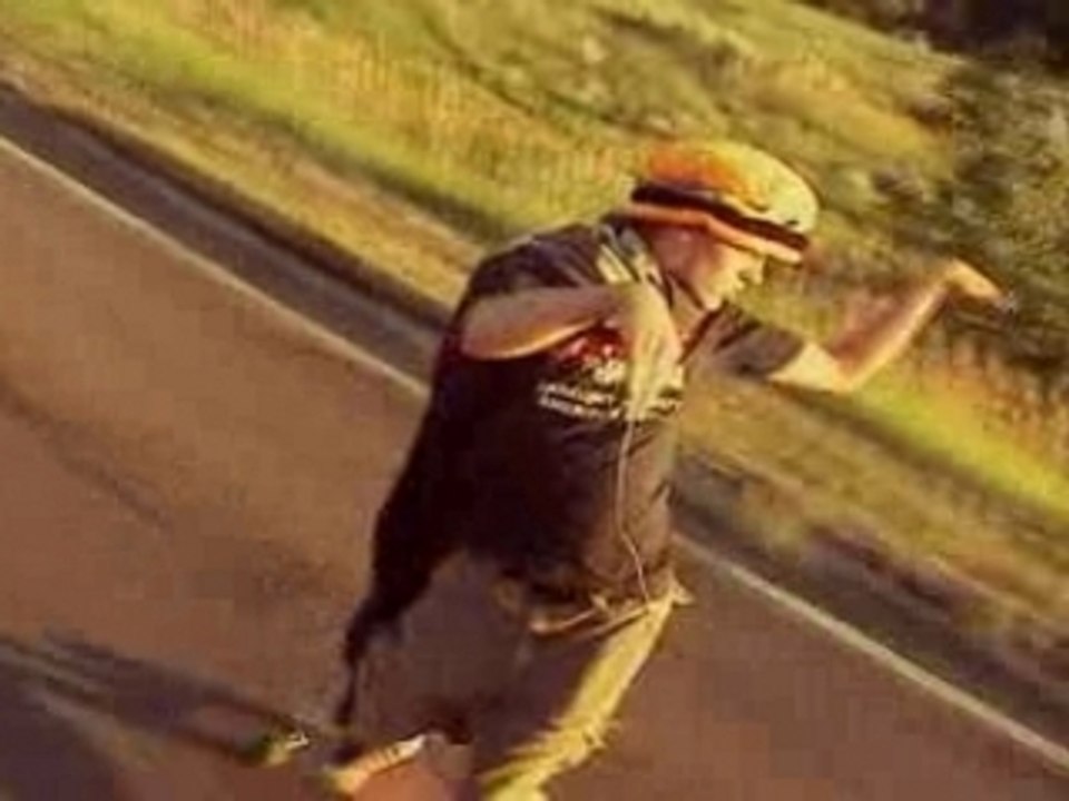 North Dakota Bad Lands Long Boarding.