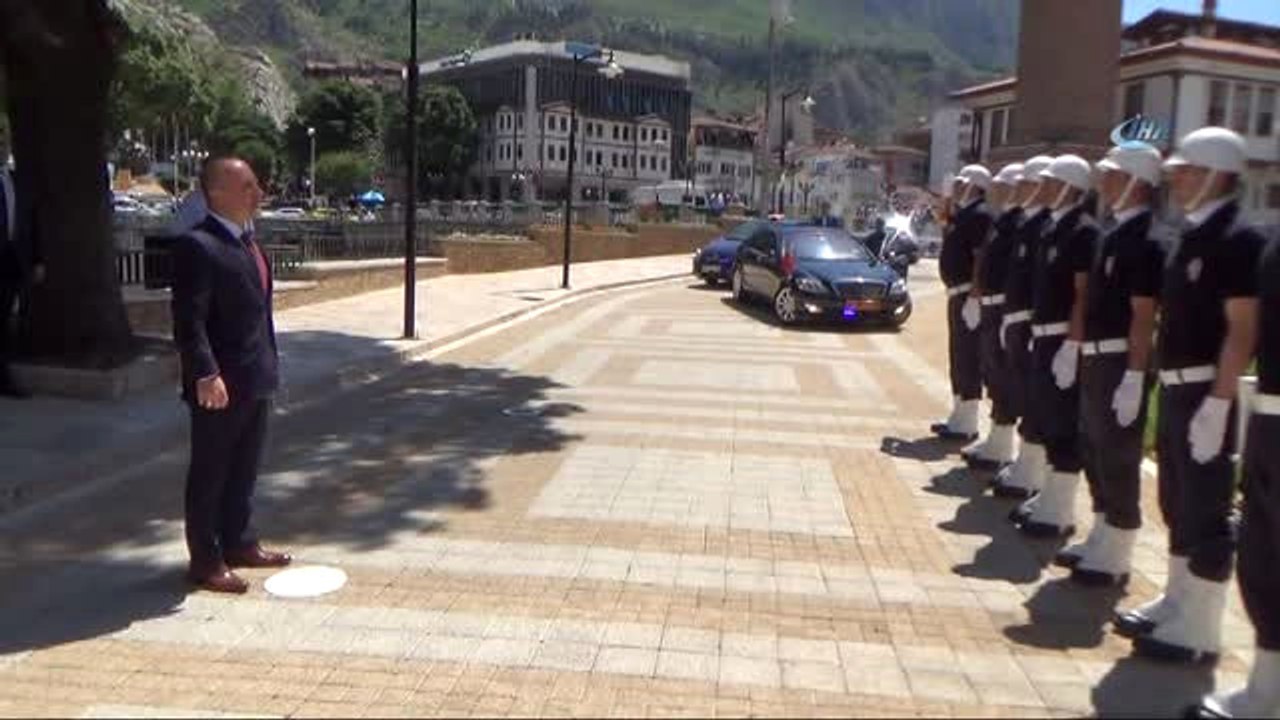 Vali Varol Amasya'ya Geldi