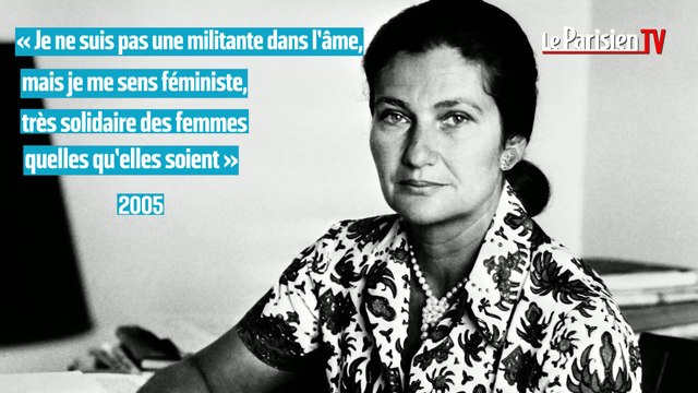 Cinq citations historiques de Simone Veil