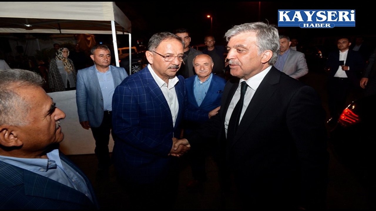 11.CUMHURBAŞKANI ABDULLAH GÜL'DEN ÖZHASEKİ'YE TAZIYE ZIYARETİ