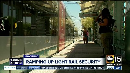 Phoenix spending $600,000 on light rail security