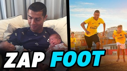 Download Video: CR7 papa de jumeaux, gros fail de Kurzawa, maillot 