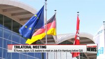 S. Korea, U.S., Japanese leaders to meet on sidelines of G20 summit