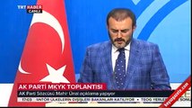 Mahir Ünal'dan kritik açıklamalar