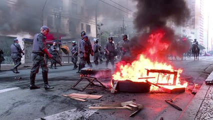 Protestas y paros en Brasil contra reformas de Temer