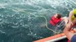 Coast Guard Rescues Family From Capsized Boat