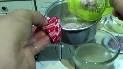 Cocina Bricolaje comida de miniatura cerdo sonidos giniling w/pineapple asmr mini