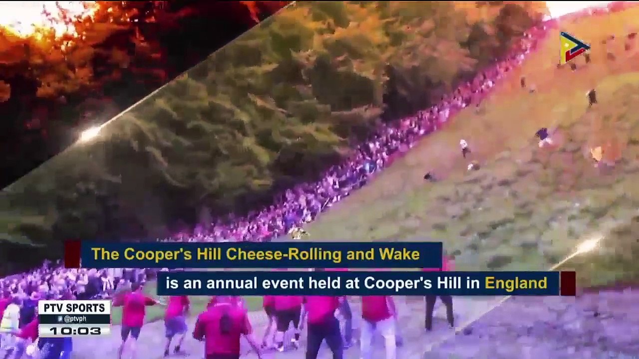 SPORTS NEWS: The Cooper's Hill Cheese-Rolling and Wake