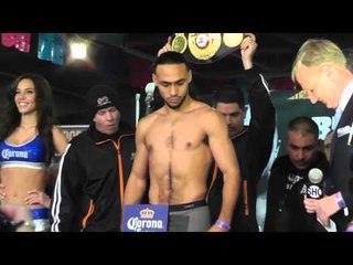 Keith Thurman vs. Soto Karass Weigh ins