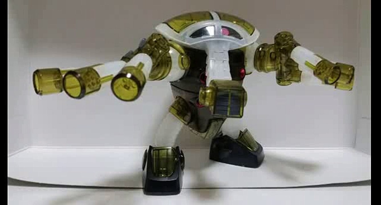 127 HGUC 1/144 ジュアッグ(ユニコーンVer.)劇場限定クリアVer. 機動戦士Gundam UC ガンプラ作ってみた！gunpla