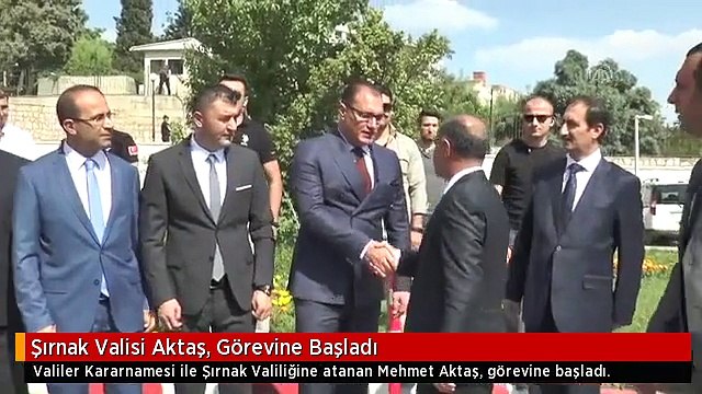 Şırnak Valisi Aktaş, Görevine Başladı