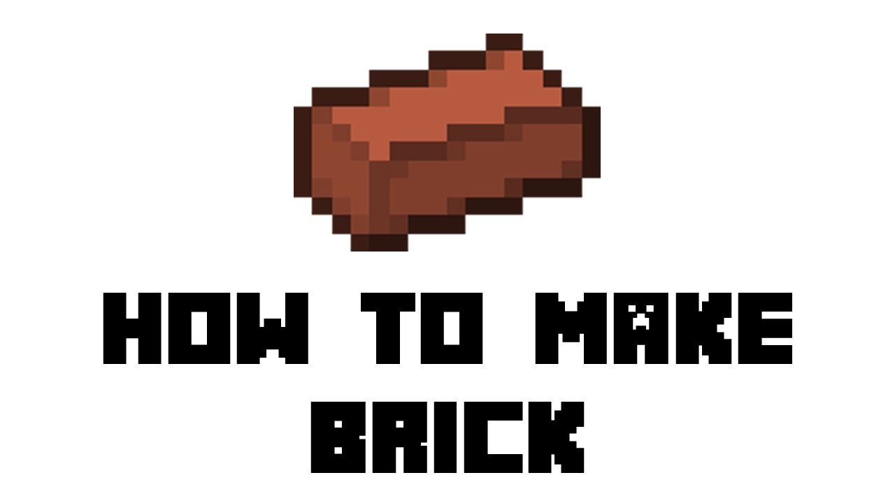 Minecraft Survival - How to Make Brick
