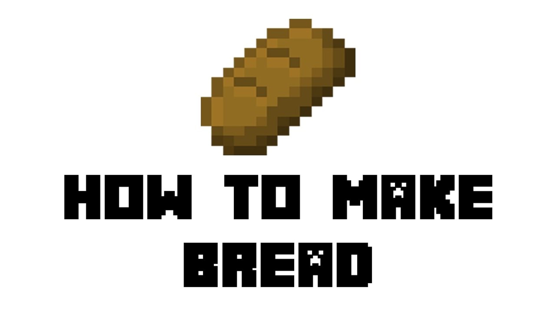Minecraft Survival - How to Make Bread