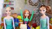 Frozen Elsa Disney Princess Evil Twin Part 2 Barbie Parody KidKraft Dollhouse Glam Bathroo