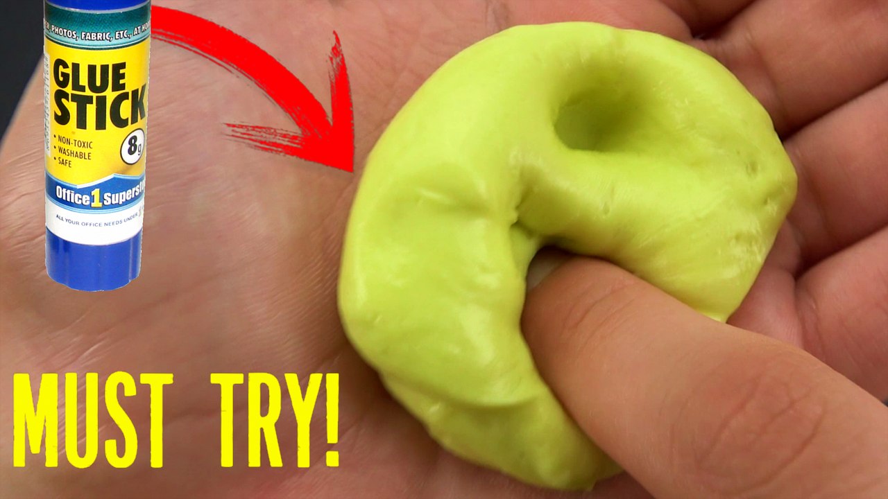 Glue Stick Slime Simple and Fast! Must Try!