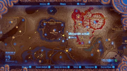 Zelda Breath of The Wild DLC 1 - Korok Mask Location - Localización de Máscara Kolog