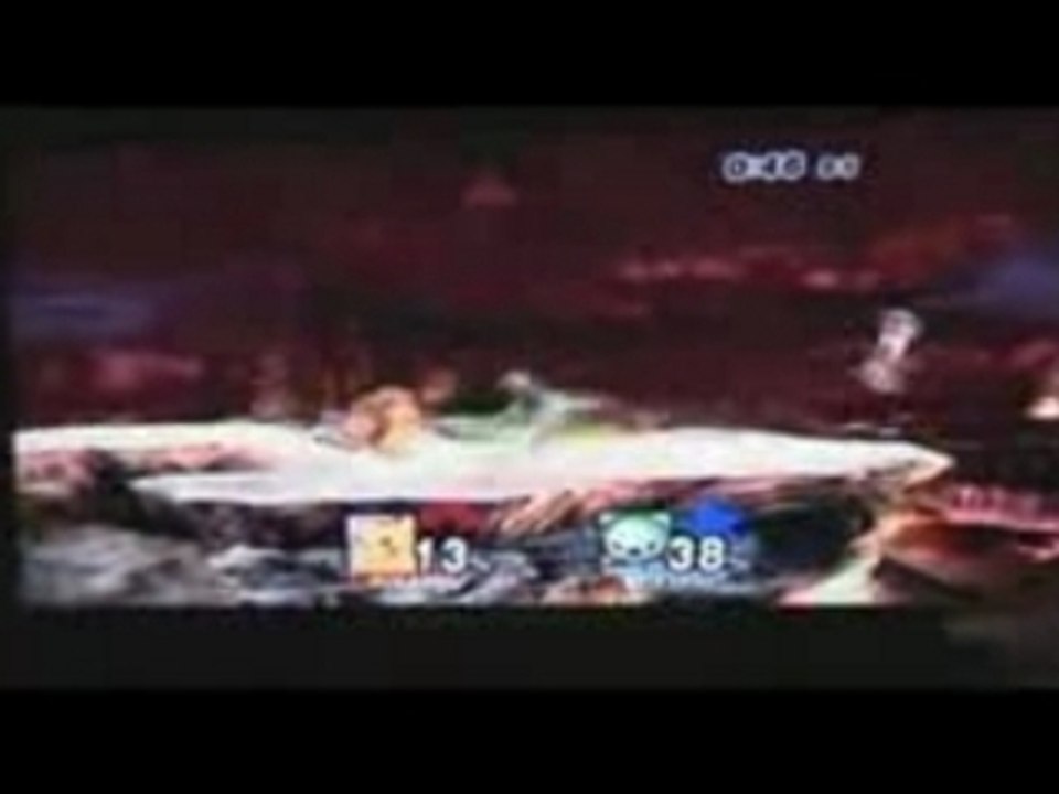 super smash bros brawl Meta Knight vs Pikachu