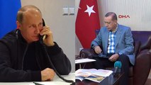 Cumhurbaşkanı Erdoğan Ile Rusya Devlet Başkanı Putin Telefonda Görüştü