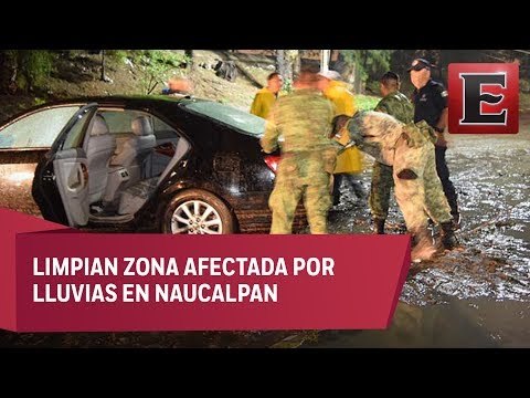 Precipitaciones en el Edomex dañan decenas de viviendas y vehículos