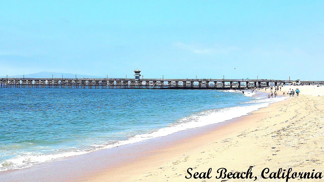 The sounds of the ocean in Seal Beach, California's
