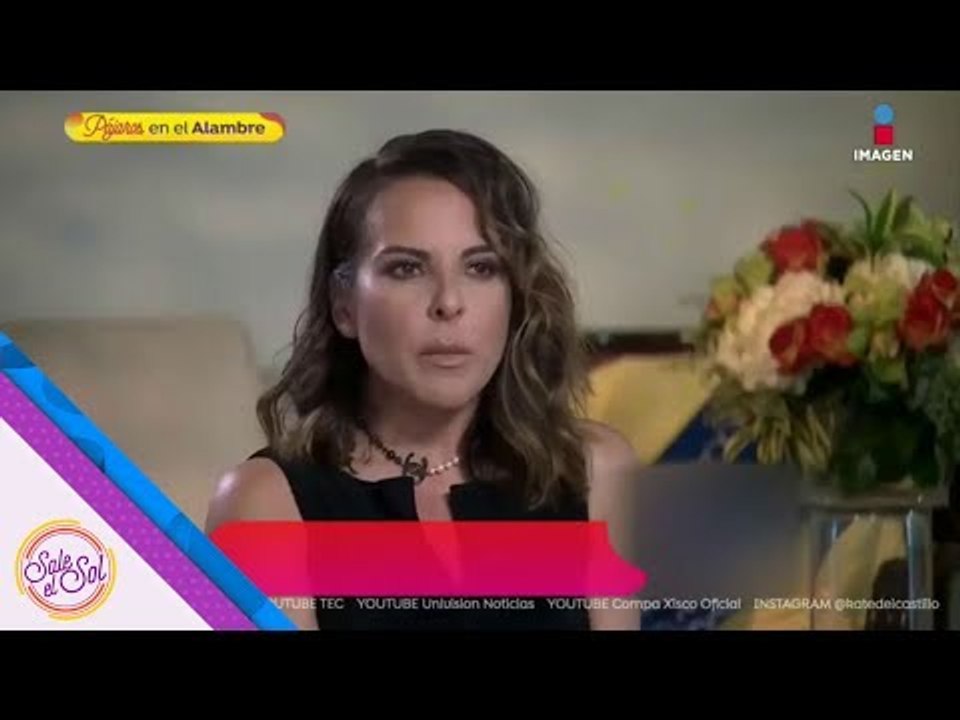 Kate del Castillo pide respeto a sus Derechos Humanos | Sale el Sol