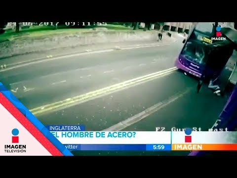 El camión lo golpea y se levanta para ir por unas cervezas | Noticias con Francisco Zea